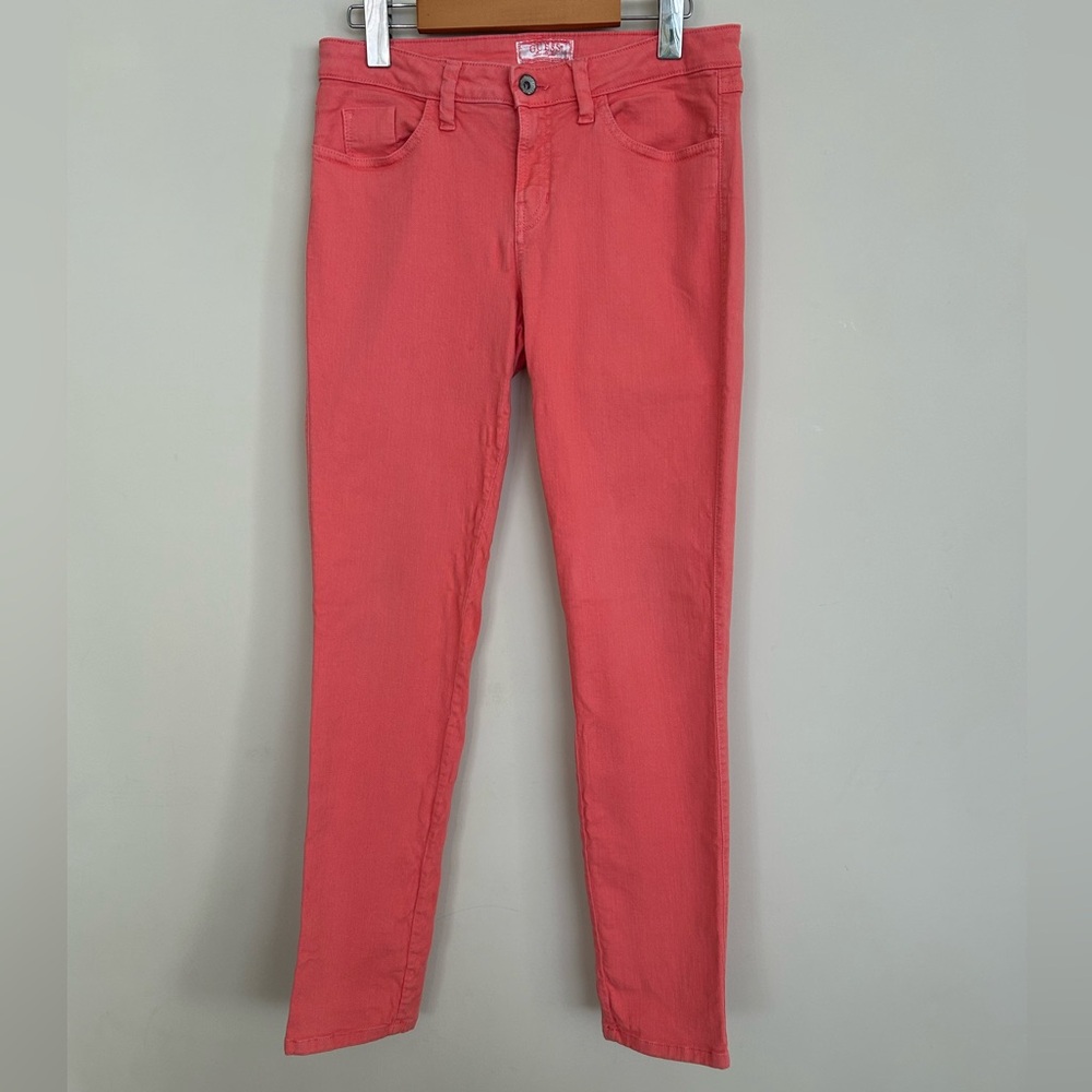 Guess Coral Brittney Skinny Jeans, Size 29